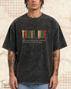 Travel Dictionary Cotton Tshirt Swiftsoul 