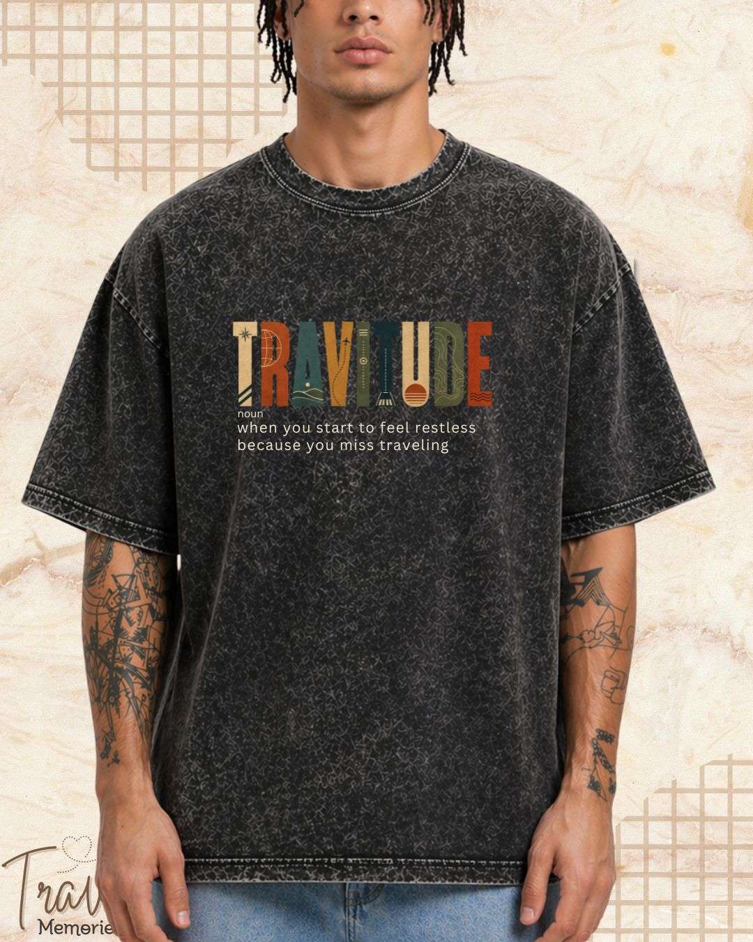 Travel Dictionary Cotton Tshirt Swiftsoul 