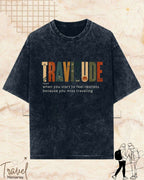 Travel Dictionary Cotton Tshirt Swiftsoul 