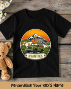 Vintage Adventure Custom Kid Cotton Tee Swiftsoul 