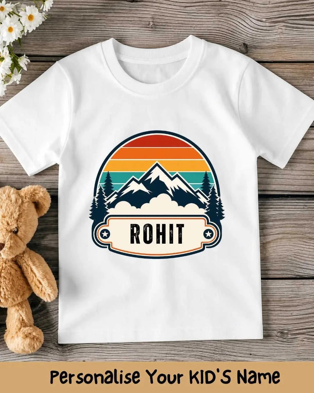 Vintage Adventure Custom Kid Cotton Tee Swiftsoul 