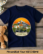 Vintage Adventure Custom Kid Cotton Tee Swiftsoul 