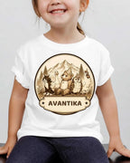 Vintage Adventure Custom Kid Cotton Tee Swiftsoul 