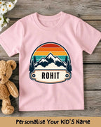 Vintage Adventure Custom Kid Cotton Tee Swiftsoul 
