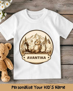 Vintage Adventure Custom Kid Cotton Tee Swiftsoul 