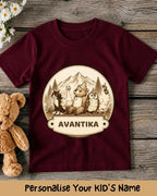 Vintage Adventure Custom Kid Cotton Tee Swiftsoul 