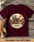 Vintage Adventure Custom Kid Cotton Tee Swiftsoul 