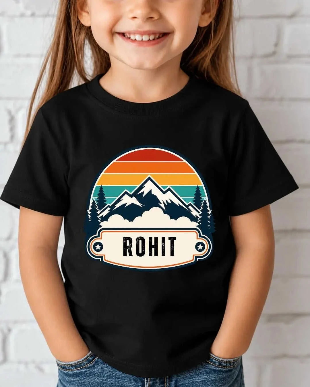 Vintage Adventure Custom Kid Cotton Tee Swiftsoul 