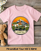 Vintage Adventure Custom Kid Cotton Tee Swiftsoul 