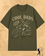Vintage Cool Dad's Motorcycle Cotton Tshirt