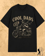 Vintage Cool Dad's Motorcycle Cotton Tshirt Billien LLC 
