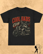 Vintage Cool Dad's Motorcycle Cotton Tshirt Swiftsoul
