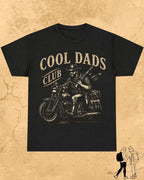 Vintage Cool Dad's Motorcycle Cotton Tshirt