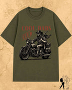 Vintage Cool Dad's Motorcycle Cotton Tshirt Swiftsoul 