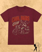 Vintage Cool Dad's Motorcycle Cotton Tshirt Swiftsoul 