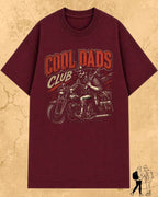 Vintage Cool Dad's Motorcycle Cotton Tshirt Swiftsoul 