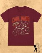 Vintage Cool Dad's Motorcycle Cotton Tshirt Swiftsoul