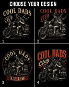 Vintage Cool Dad's Motorcycle Cotton Tshirt