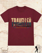 Vintage Travel Vibes Cotton Tshirt Billien LLC 