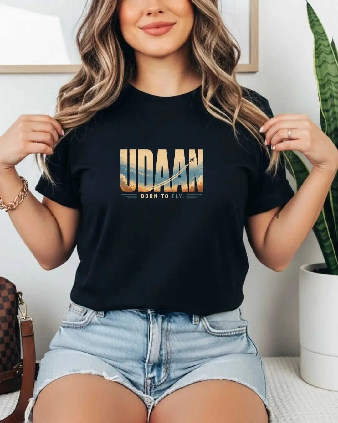 Vintage Travel Vibes Cotton Tshirt Swiftsoul