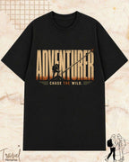 Vintage Travel Vibes Cotton Tshirt Swiftsoul 