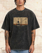 Vintage Travel Vibes Cotton Tshirt Swiftsoul 