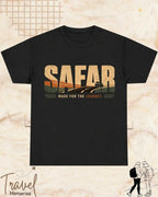 Vintage Travel Vibes Cotton Tshirt Swiftsoul