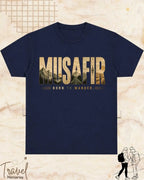 Vintage Travel Vibes Cotton Tshirt Swiftsoul