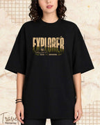 Vintage Travel Vibes Cotton Tshirt Swiftsoul 