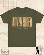 Vintage Travel Vibes Cotton Tshirt Swiftsoul 
