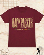 Vintage Travel Vibes Cotton Tshirt Swiftsoul 