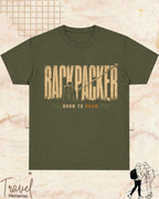 Vintage Travel Vibes Cotton Tshirt Swiftsoul 