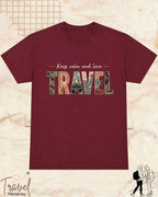 WanderScape Travel Cotton Tshirt Billien LLC 