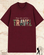 WanderScape Travel Cotton Tshirt Billien LLC 