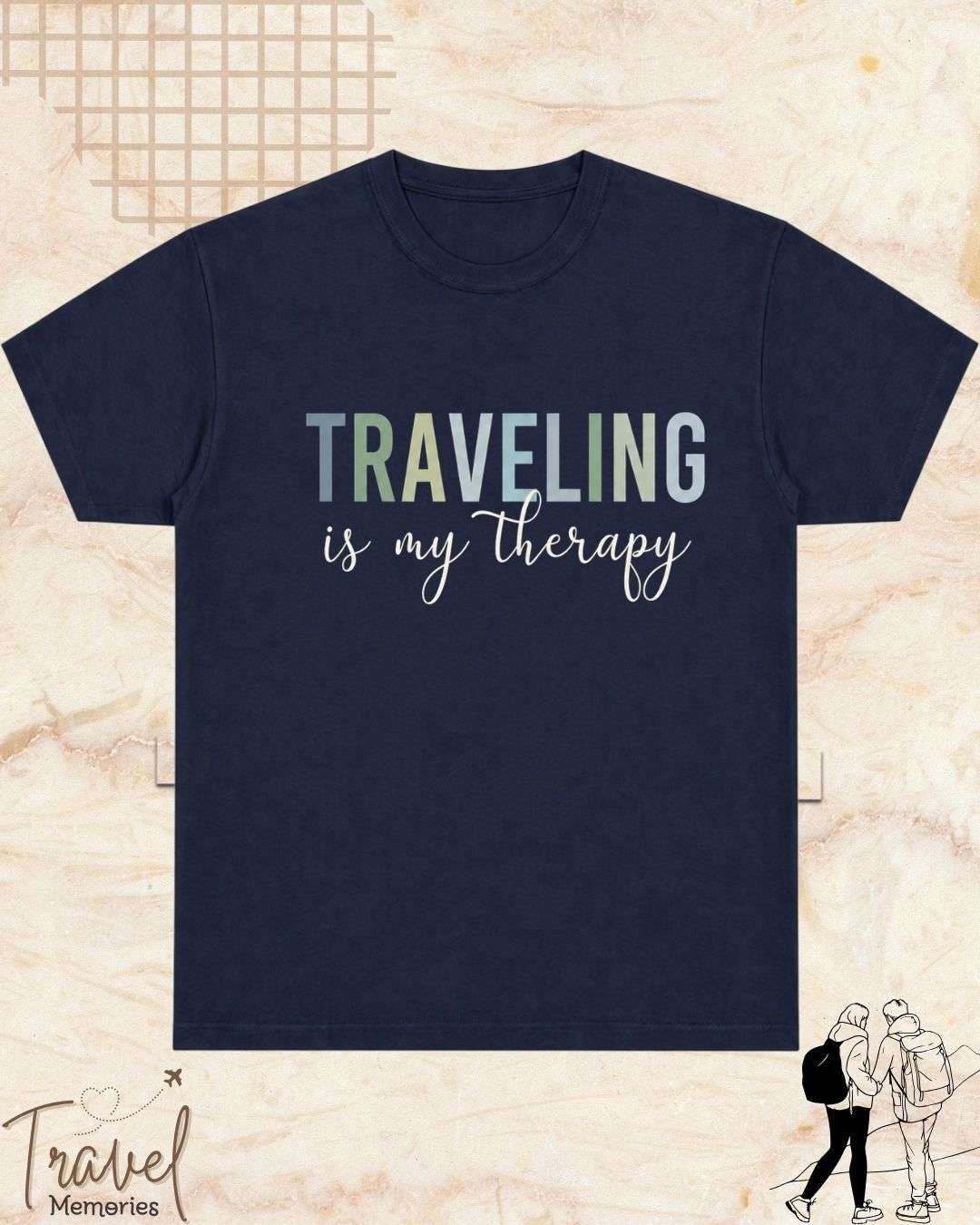 WanderScape Travel Cotton Tshirt Billien LLC 