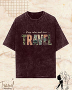 WanderScape Travel Cotton Tshirt Billien LLC 
