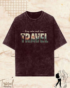 WanderScape Travel Cotton Tshirt