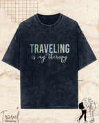 WanderScape Travel Cotton Tshirt Billien LLC 
