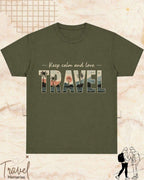 WanderScape Travel Cotton Tshirt Swiftsoul 