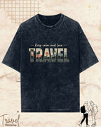 WanderScape Travel Cotton Tshirt