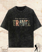 WanderScape Travel Cotton Tshirt Swiftsoul 