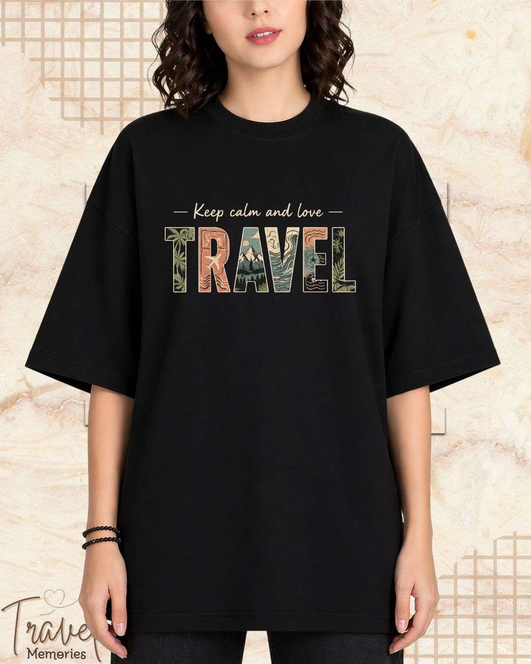 WanderScape Travel Cotton Tshirt Swiftsoul 