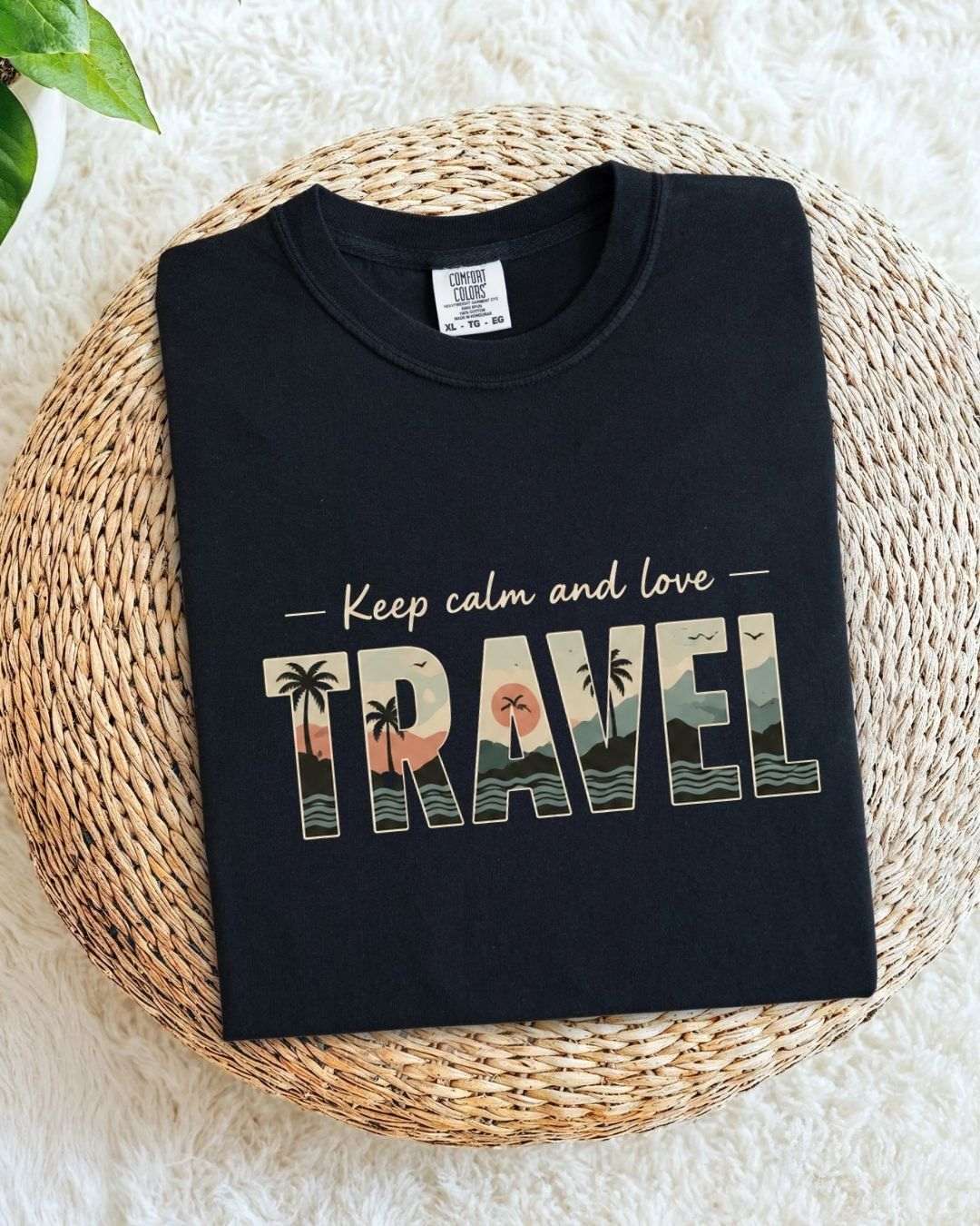 WanderScape Travel Cotton Tshirt