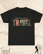 WanderScape Travel Cotton Tshirt Swiftsoul 