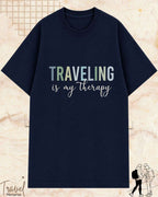 WanderScape Travel Cotton Tshirt Swiftsoul 