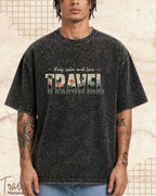 WanderScape Travel Cotton Tshirt Swiftsoul 
