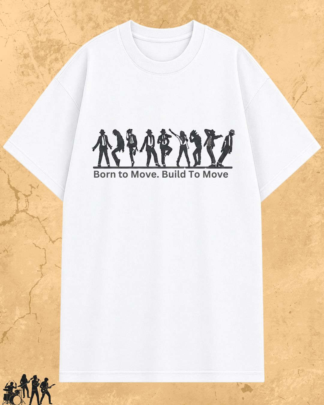 White Michael Jackson Cotton Tee Swiftsoul 