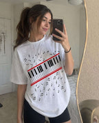 White Michael Jackson Cotton Tee Swiftsoul 