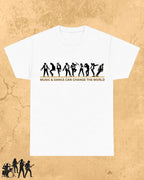White Michael Jackson Cotton Tee Swiftsoul 