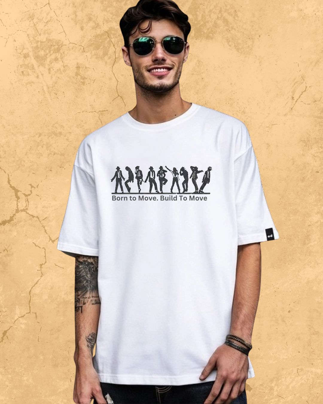 White Michael Jackson Cotton Tee Swiftsoul 